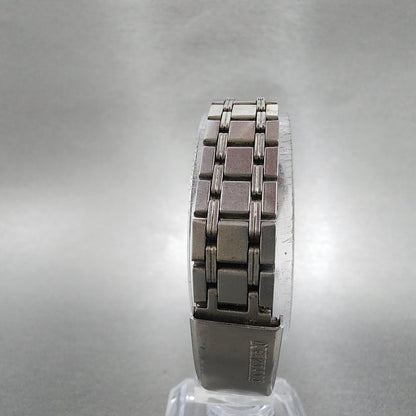 Citizen Automatic Watch Women 25mm Green Dial Steel Day date Round Runs VTG