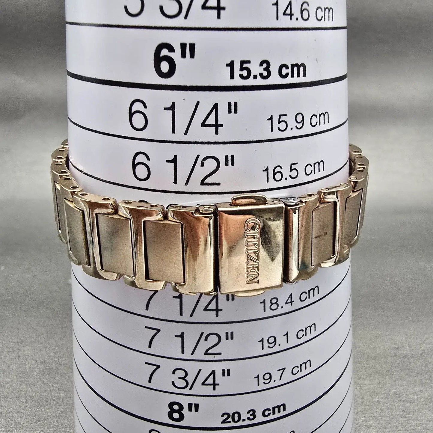 Citizen Eco-Drive Watch Women 30mm MOP Dial Gold Tone Gemmed E031-R007645 Works9
