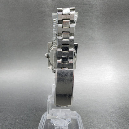 Seiko Automatic Watch Women 26mm Silver Dial Steel Daydate Rectangle Runs!!!!!!!7