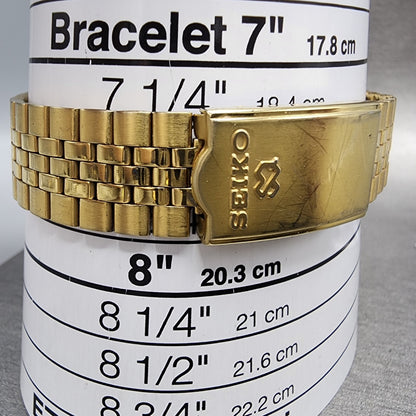 Seiko Digital Watch Men 33mm LCD Stainless Steel Alarm Chrono A9045199 New Batt10