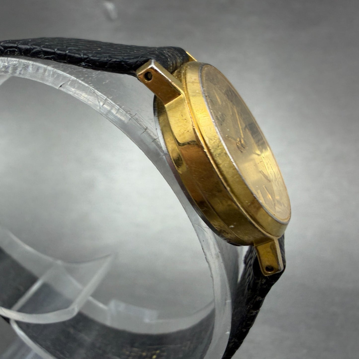 Bulova Watch Women 23mm Gold Dial Gold Tone 92H06 Round New Battery VTG3