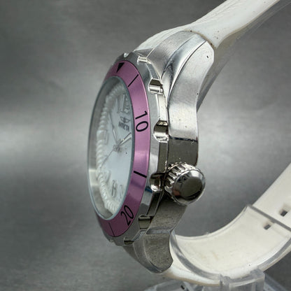 Invicta Angel Dive Watch Women 38mm MOP Dial Silver Tone 23746 New Battery2
