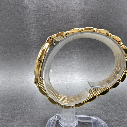 Seiko 7N29-F070 Watch Case & Bracelet Gold Tone Round 33mm W/Crystal Vintage6
