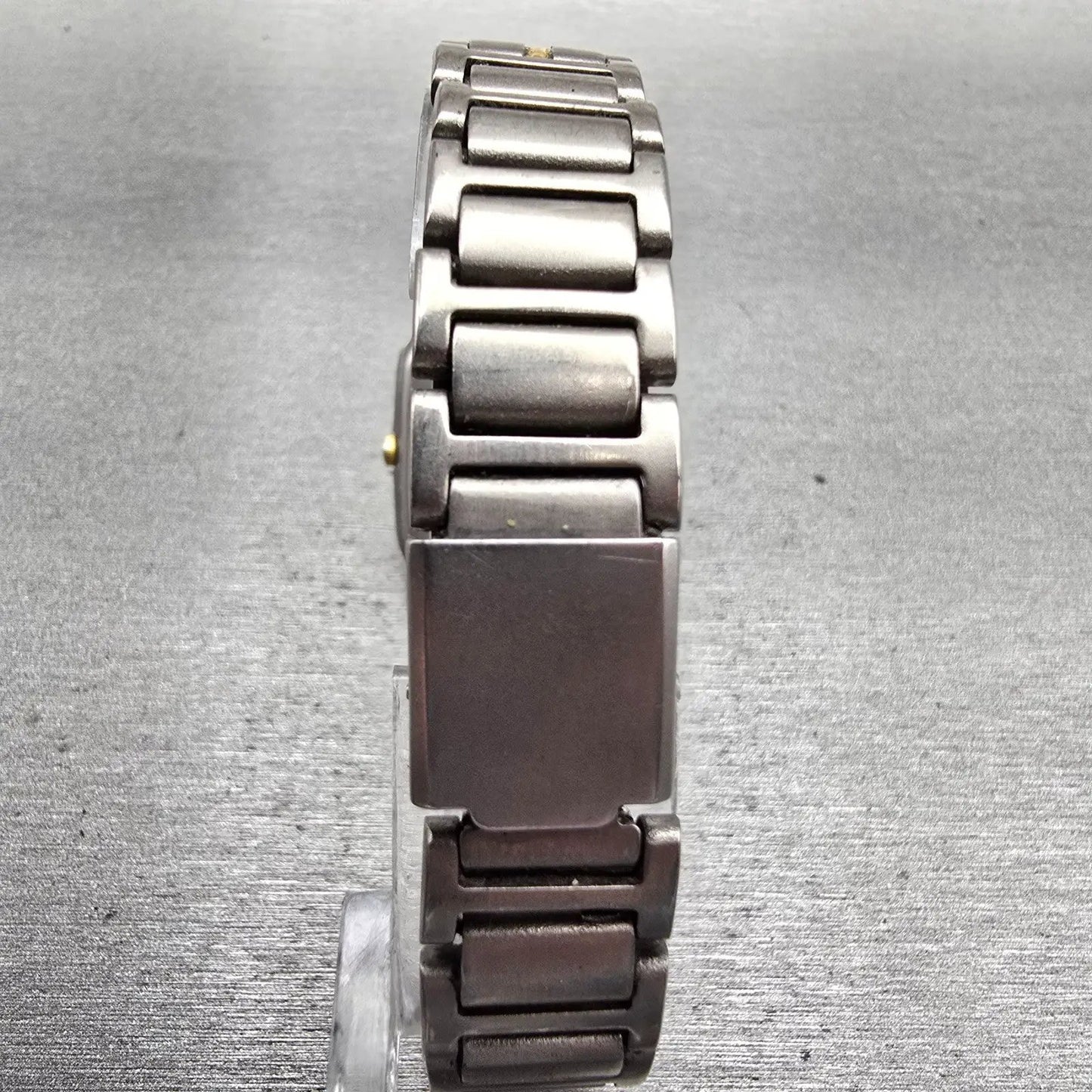 Citizen Tank Watch Women 22mm White Dial Titanium Rectangle 5431-F42341 New Batt7