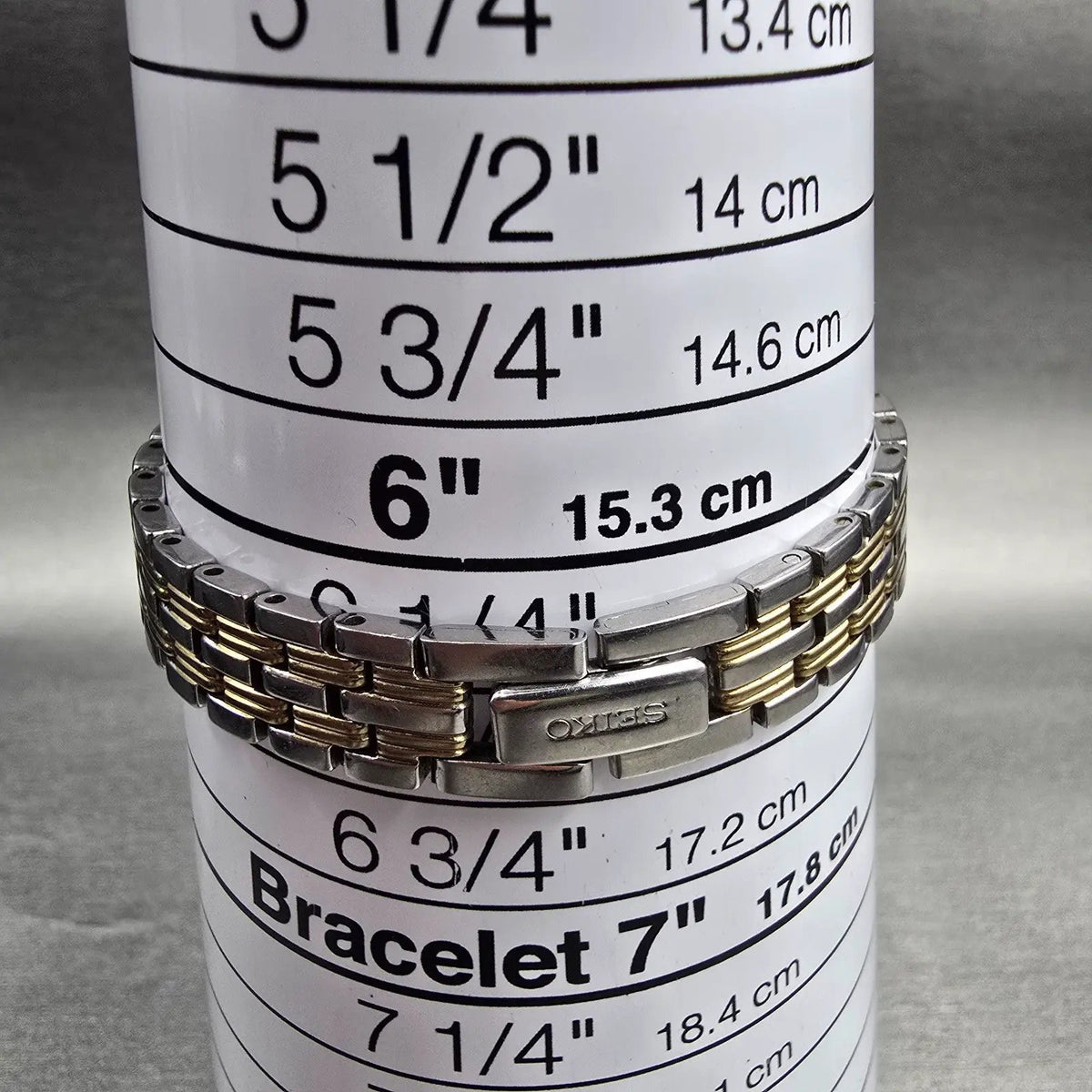 Seiko Tank Watch Women 16mm White Dial Two Tone Rectangle 1N01-0FH0 New Batt9