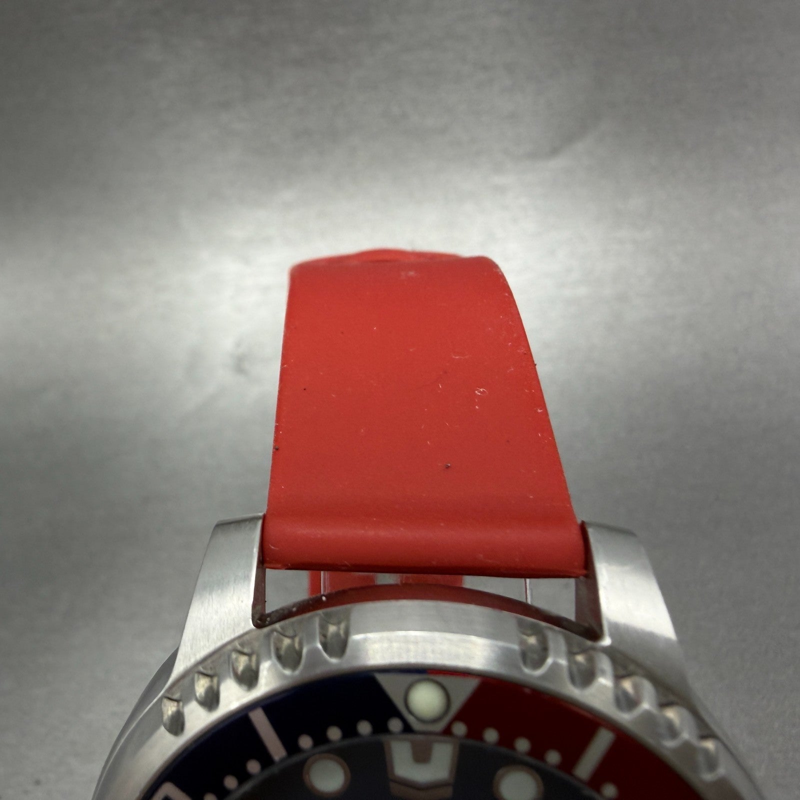 Citizen Eco-Drive Dive Watch Men 44mm Blue Dial Steel Date Pepsi Bezel Works4