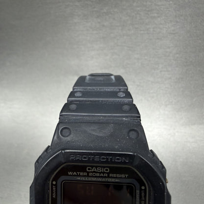Casio G-Shock Watch Men 43mm Digital Black Gold DW-5600RE Octagon New Battery5