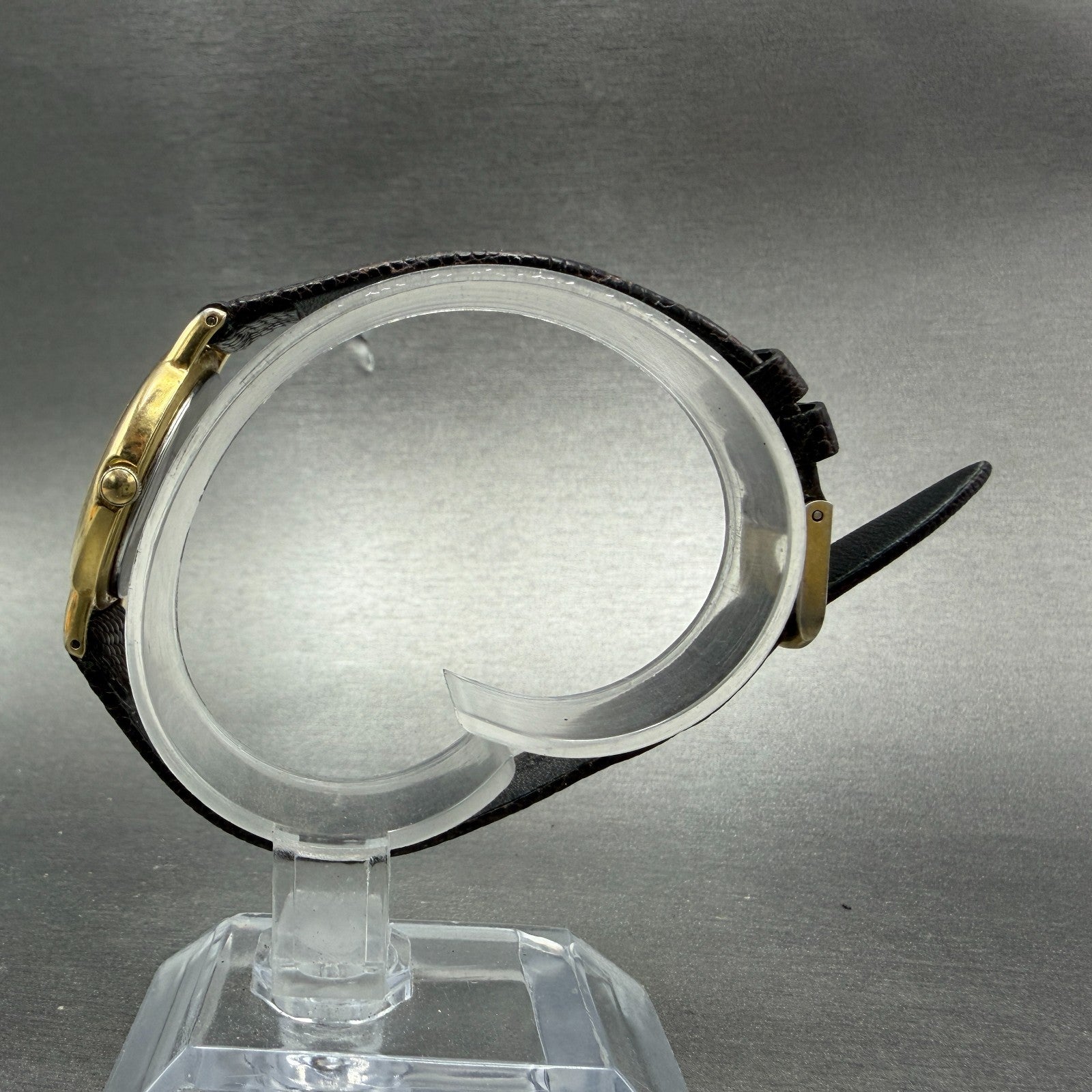 Seiko Watch Women 26mm Champagne Dial Gold Tone Round 4N00-0081 New Battery6