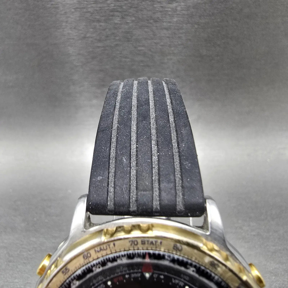 Citizen Promaster Wingman Watch Men 41mm Black Dial Two Tone READ!! NewBatt C0804