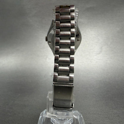 Seiko Watch Women 26mm Green Dial Silver Tone Daydate 2623-0100 New Battery7