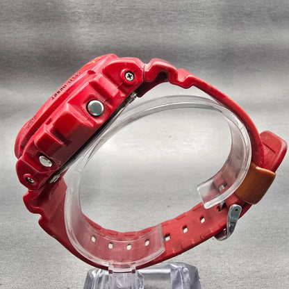 Casio G-Shock DW-6900CB Watch Men 51mm Red Alarm Chronograph Timer New Battery6