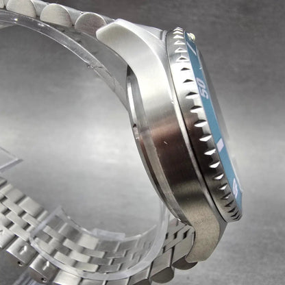 Jacques Monnat Antilles Blue Dive Watch Men 41mm Blue Dial Steel Automatic Runs3