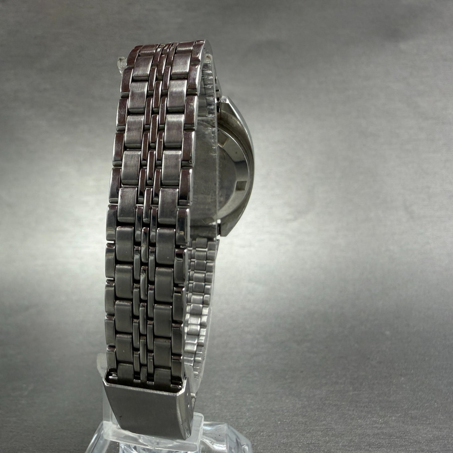 Citizen Automatic Watch Women 26mm Green Dial Silver Tone Date 4-690834 Runs8