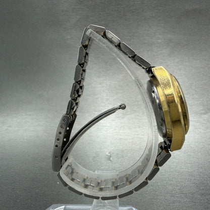 Seiko Automatic Watch Women 25mm Brown Dial Two Tone Daydate 2906-0249 Runs8