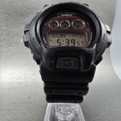 Casio G-Shock GW-6900 Watch Men 51mm Digital Black Tone Alarm Chronograph Solar5