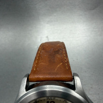 Timex Expedition Watch Men 39mm Brown Dial Silver Tone Date T44381 New Battery4