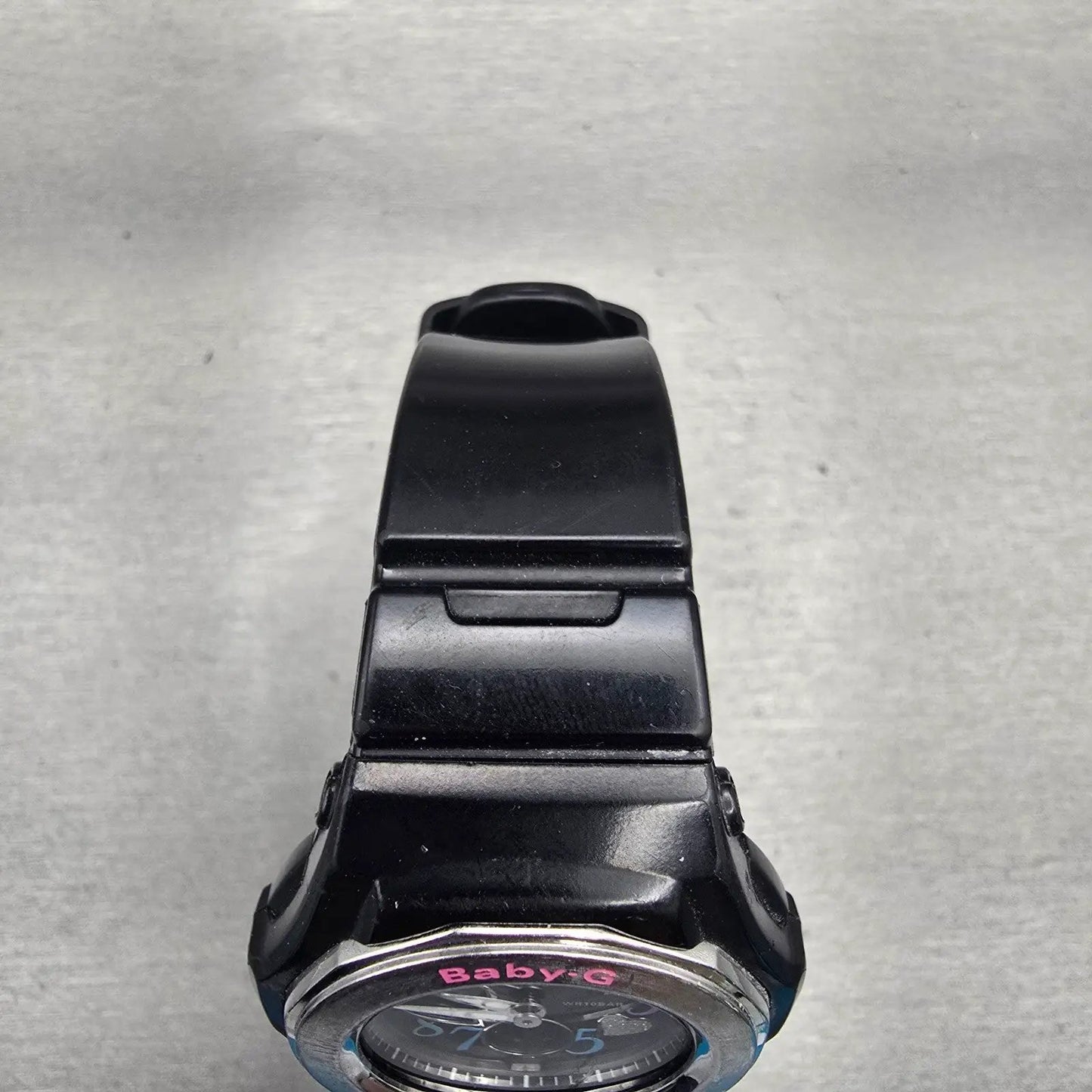 Casio Baby-G BGA-101 Watch Women 39mm Black Silver Chrono Alarm New Battery4