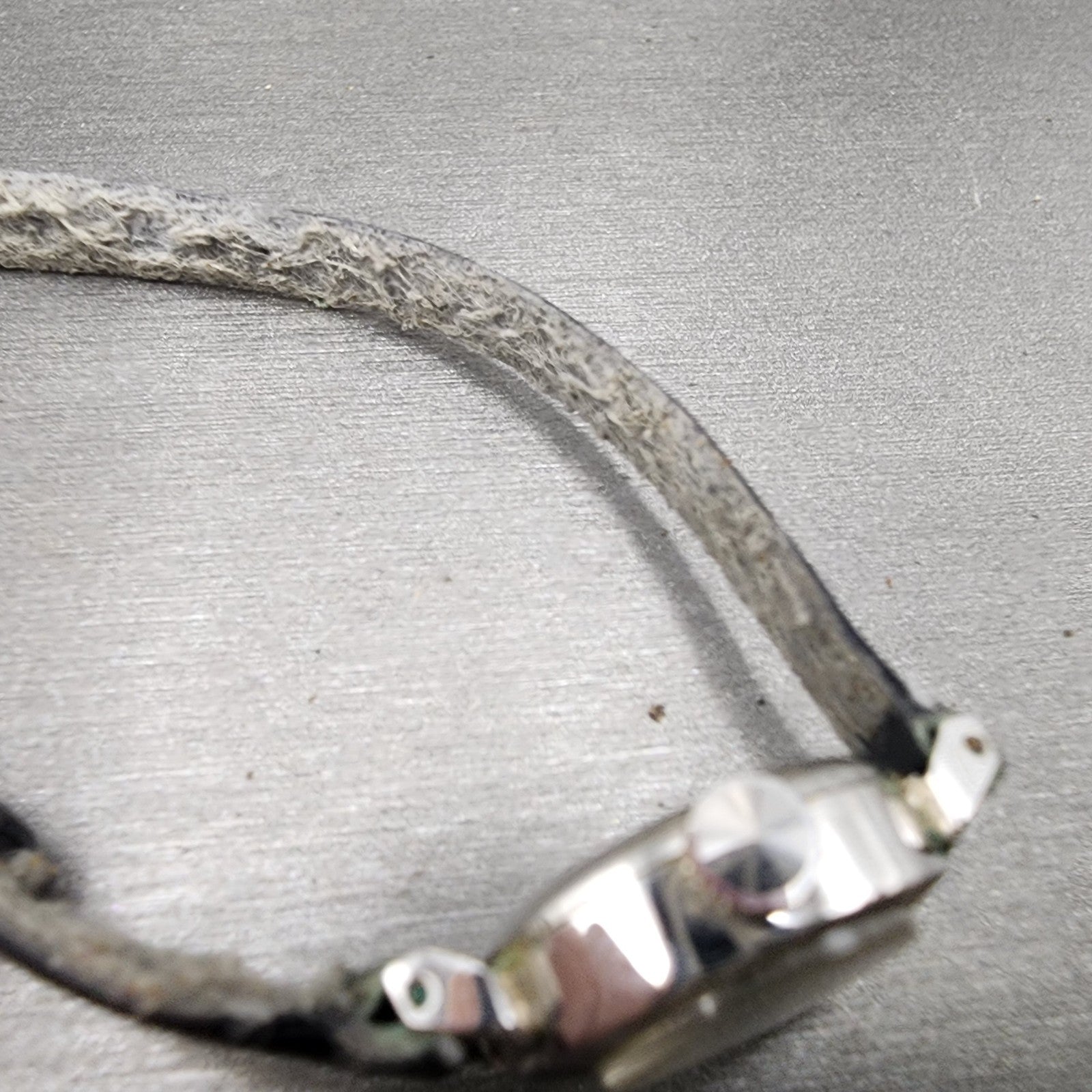 Seiko Solar Watch Women 15mm Silver Dial Silver Tone Manual Oval 100470 Runs12