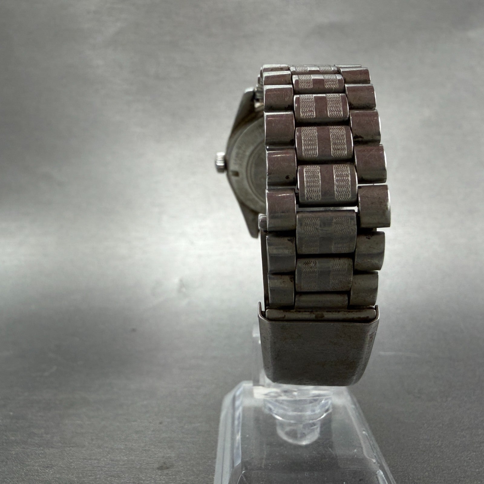 Rado Golden Horse Watch Men 35mm Silver Dial Silver Tone Date Automatic READ!!!!7