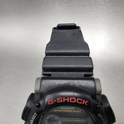 Casio G-Shock DW-9000 Watch Men 44mm Digital Black Tone Alarm Chrono New Battery