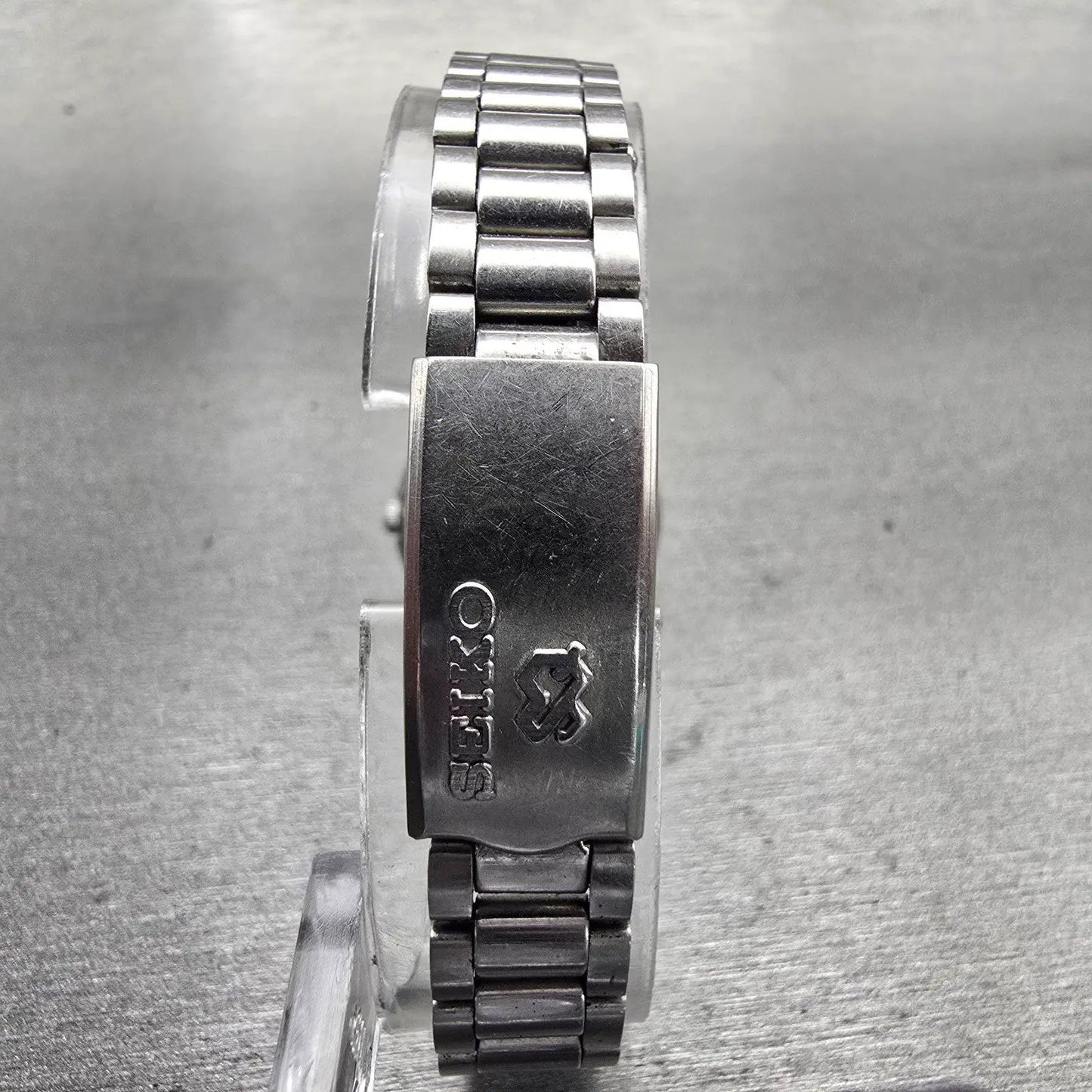 Seiko SQ Watch Women 24mm Silver Dial Silver Tone Daydate 3423-0099 New Battery7