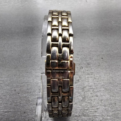 Seiko Watch Women 21mm MOP Dial Two Tone Round 1N00-0GR0 New Battery Vintage7