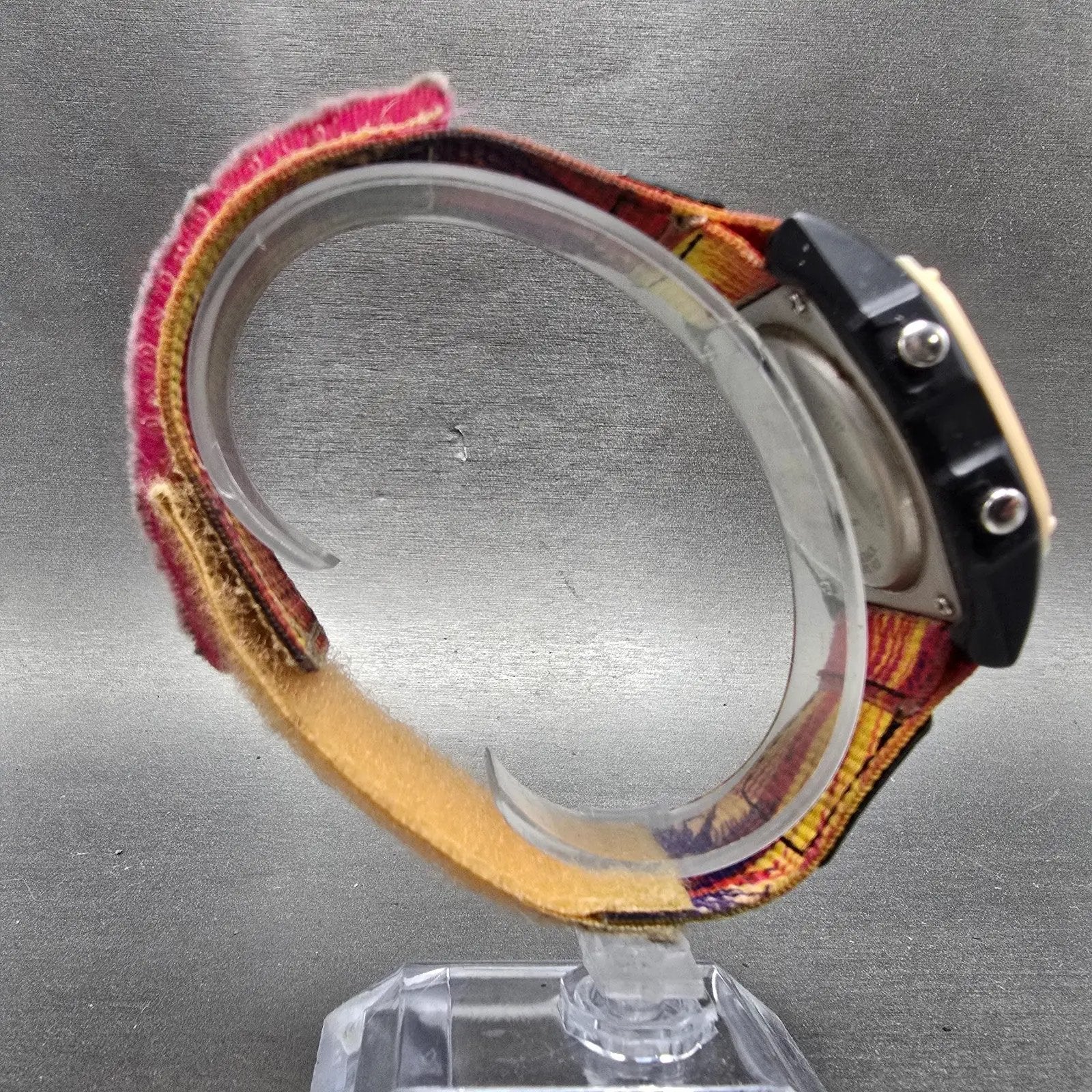 Freestyle Shark Aloha Tiki Peach Watch Men 38mm Digital Pink Green Blue New Batt8