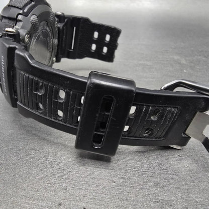 Casio G-Shock Mudman G-9000 Watch Men 46mm Black Gray Chrono Alarm READ New Batt11