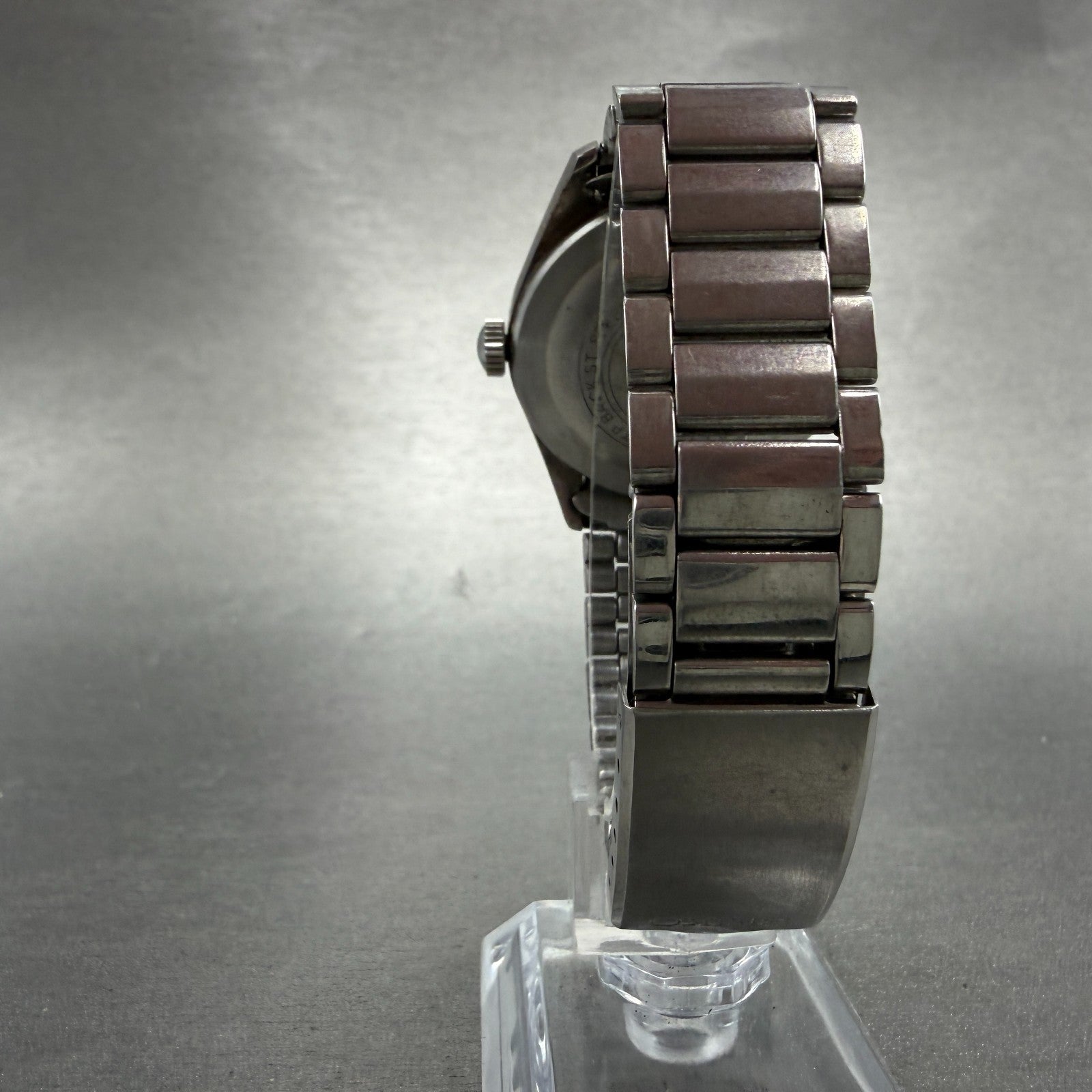 Seiko Sportsman Watch Men 34mm Silver Dial Steel Date Manual 6602-7030 Runs VTG7