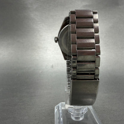Seiko Sportsman Watch Men 34mm Silver Dial Steel Date Manual 6602-7030 Runs VTG7