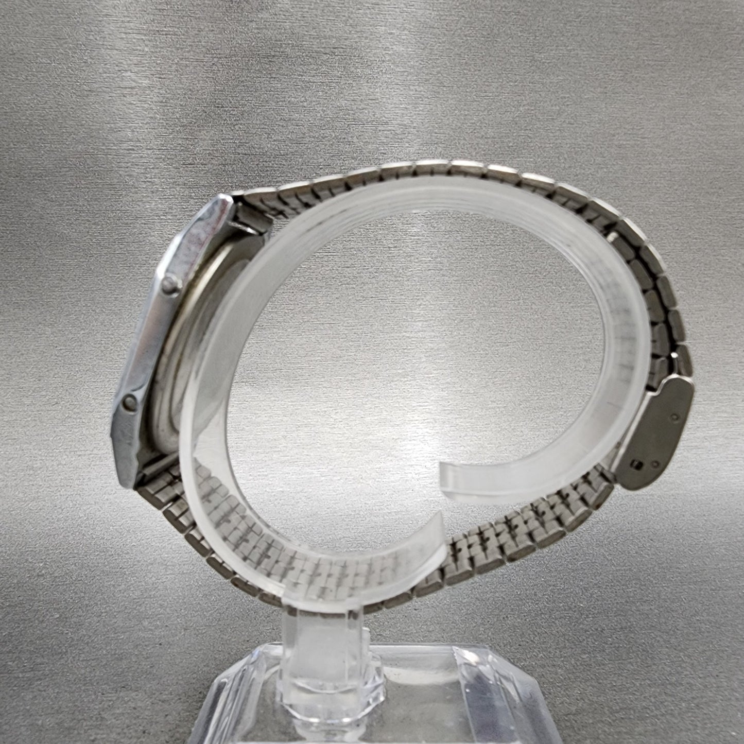 Citizen Q&Q Digital Watch Men 33mm Digital Black Dial Steel Octaogn New Battery6