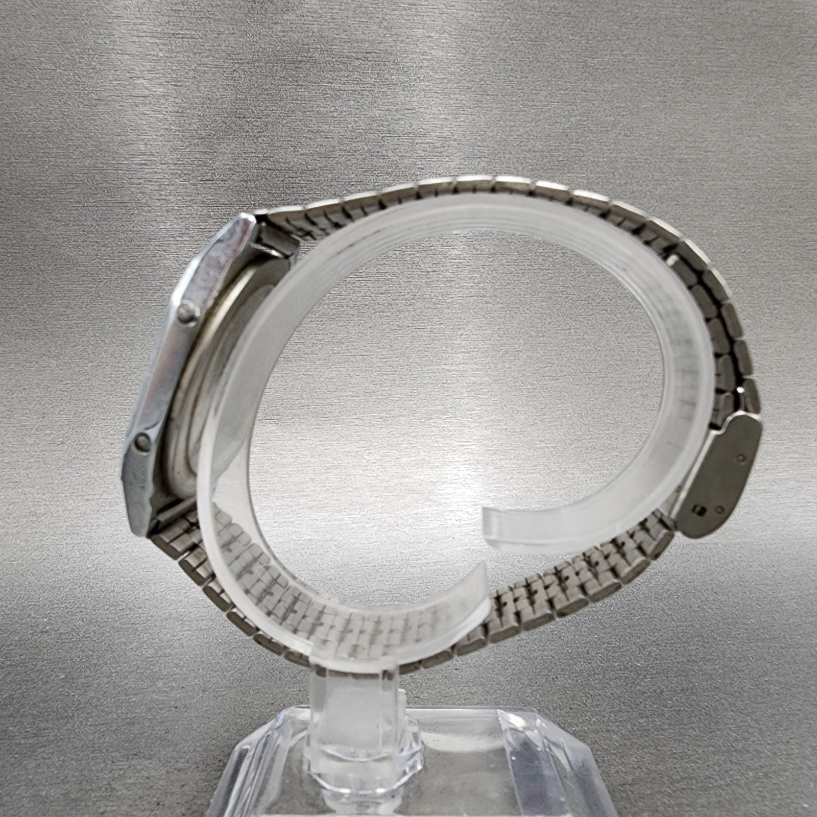 Citizen Q&Q Digital Watch Men 33mm Digital Black Dial Steel Octaogn New Battery6