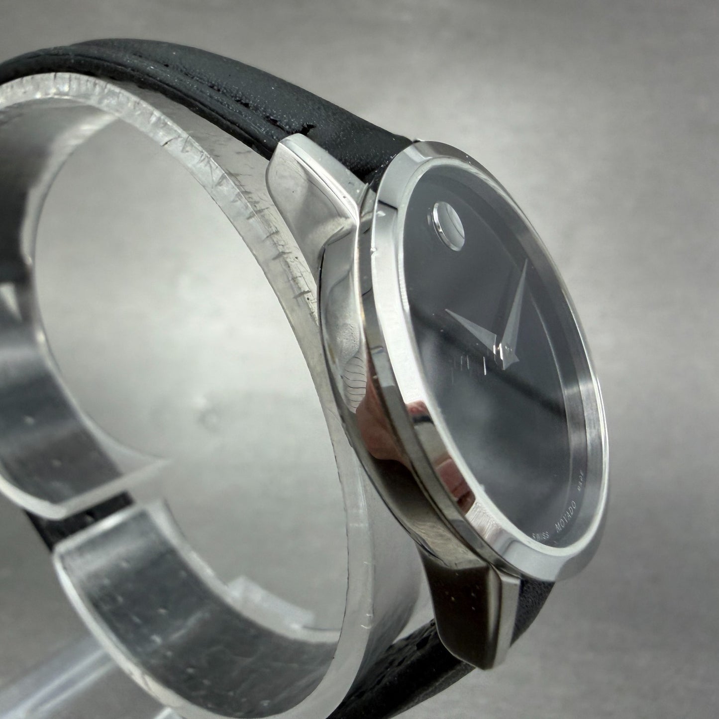 Movado Museum Classic Watch Women 28mm Black Dial Stainless steel Round 0607220A3