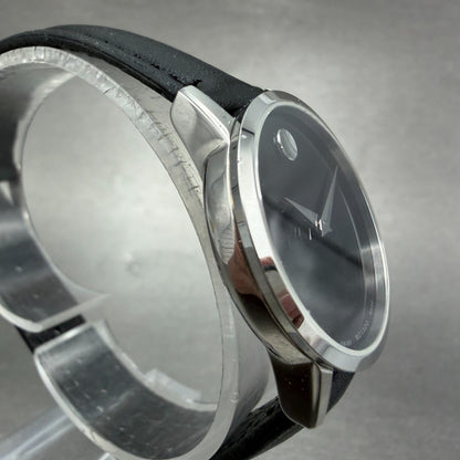 Movado Museum Classic Watch Women 28mm Black Dial Stainless steel Round 0607220A3