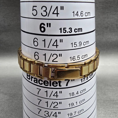Citizen CQ Watch Women 15mm Champagne Dial Gold Tone 2250-S60805 New Battery JP29
