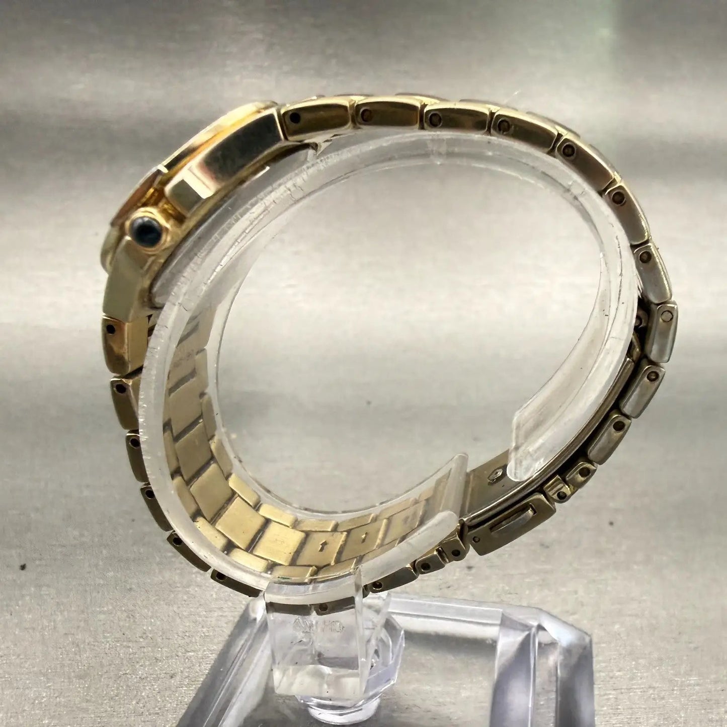 Seiko Coutura Watch Women 26mm MOP Dial Gold Tone Date Round 7N82-0CA0 New Batt6