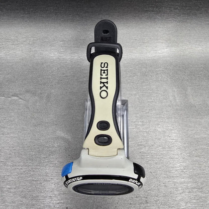 Seiko Prospex Super Runner Watch Women 40mm Black White S601-00A0 New Battery4