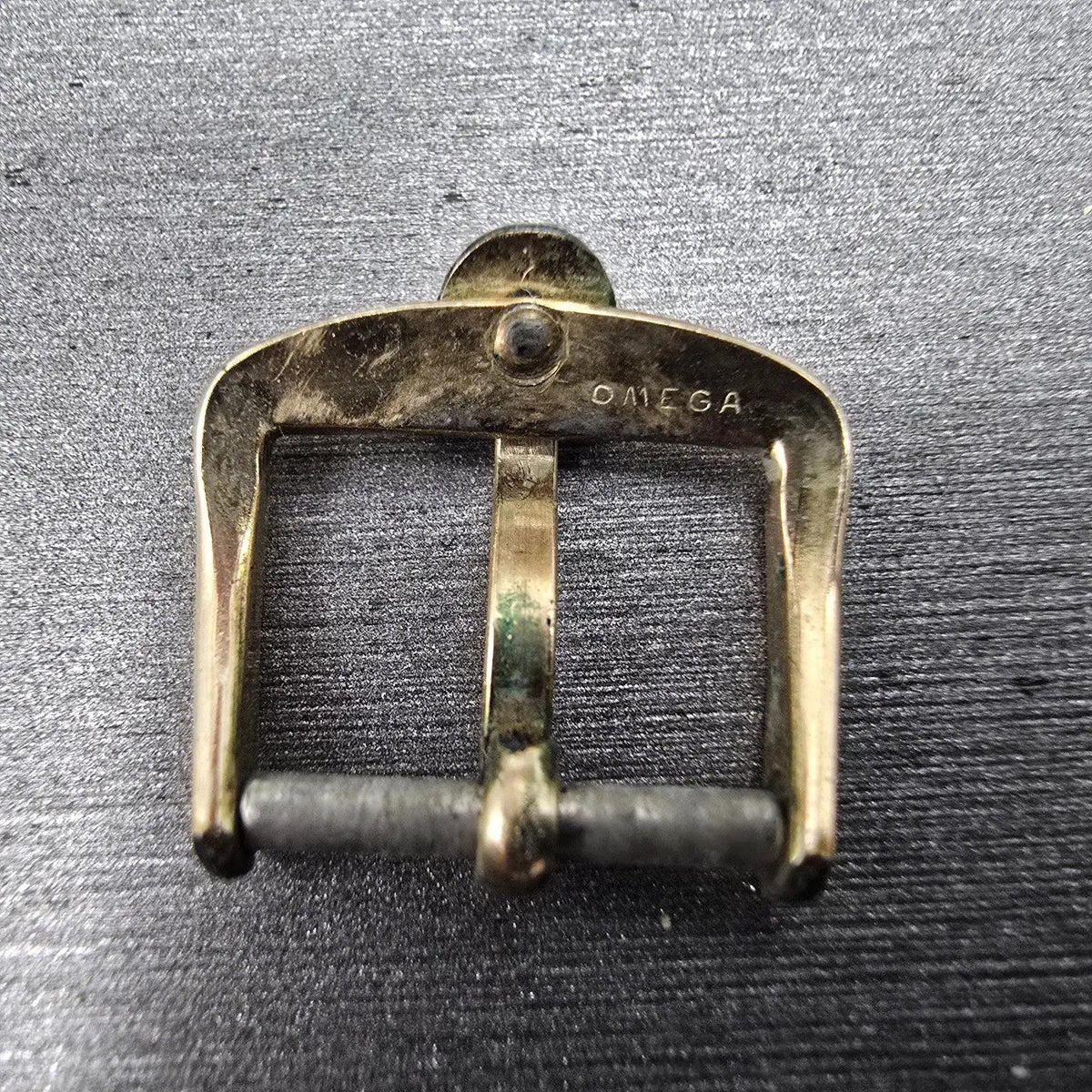 Omega Watch Buckle 13mm Gold Tone Vintage 6