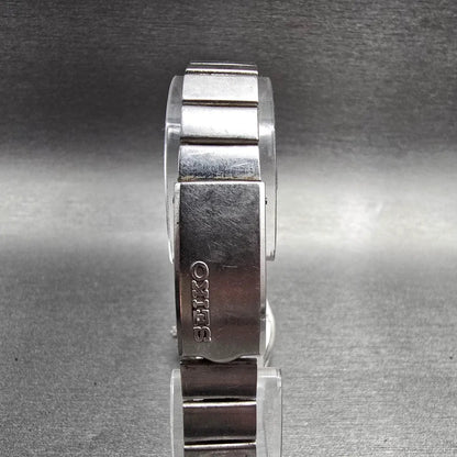 Seiko Watch Women24mm Silver Dial Silver Tone Daydate Round 3423-0059 New Batt7