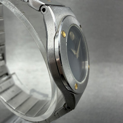 Movado Museum watch Women 23mm Black Dial Two Tone Round 88.A1.836.K New Battery3