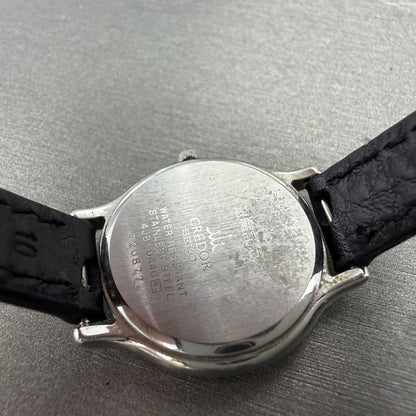 Seiko Credor Watch Women 24mm Silver Dial Silver Tone 4J81-0A40 New Battery9