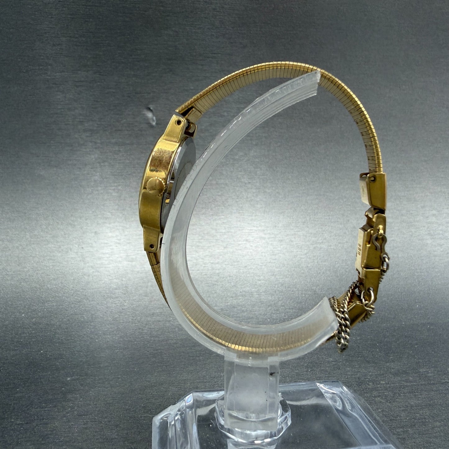 Seiko SX Watch Women 21mm Champagne Dial Gold Tone Round 2B31-0020 New Battery6