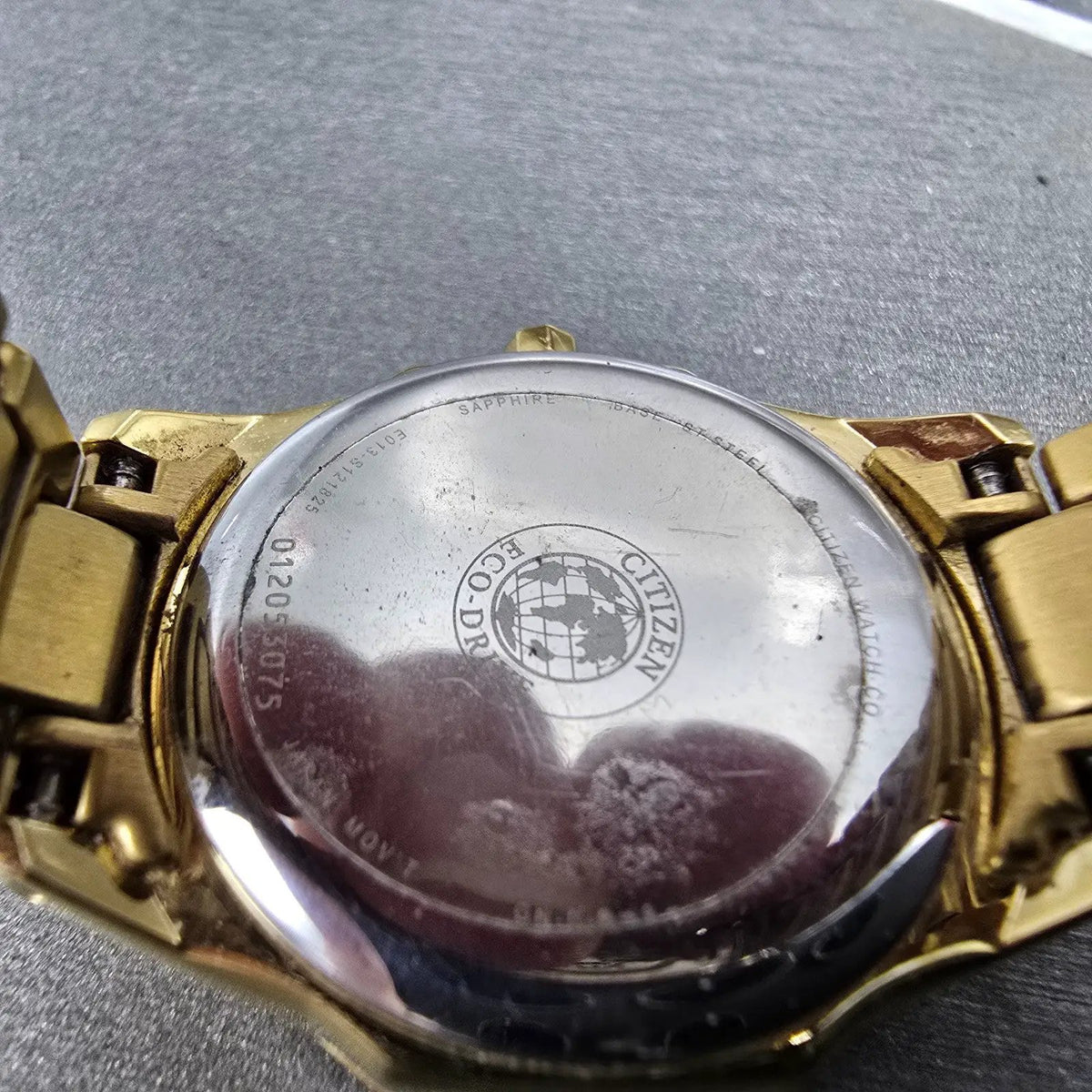 Citizen Eco-Drive Corso Watch Women 30mm Silver Dial Gold Date EW2582-59A Runs9