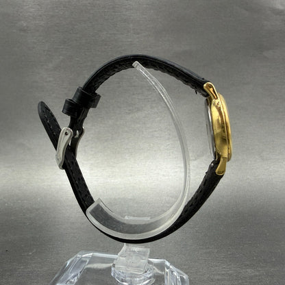Tissot Watch Women 23mm Gold Dial Gold Tone Round E238 New battery8