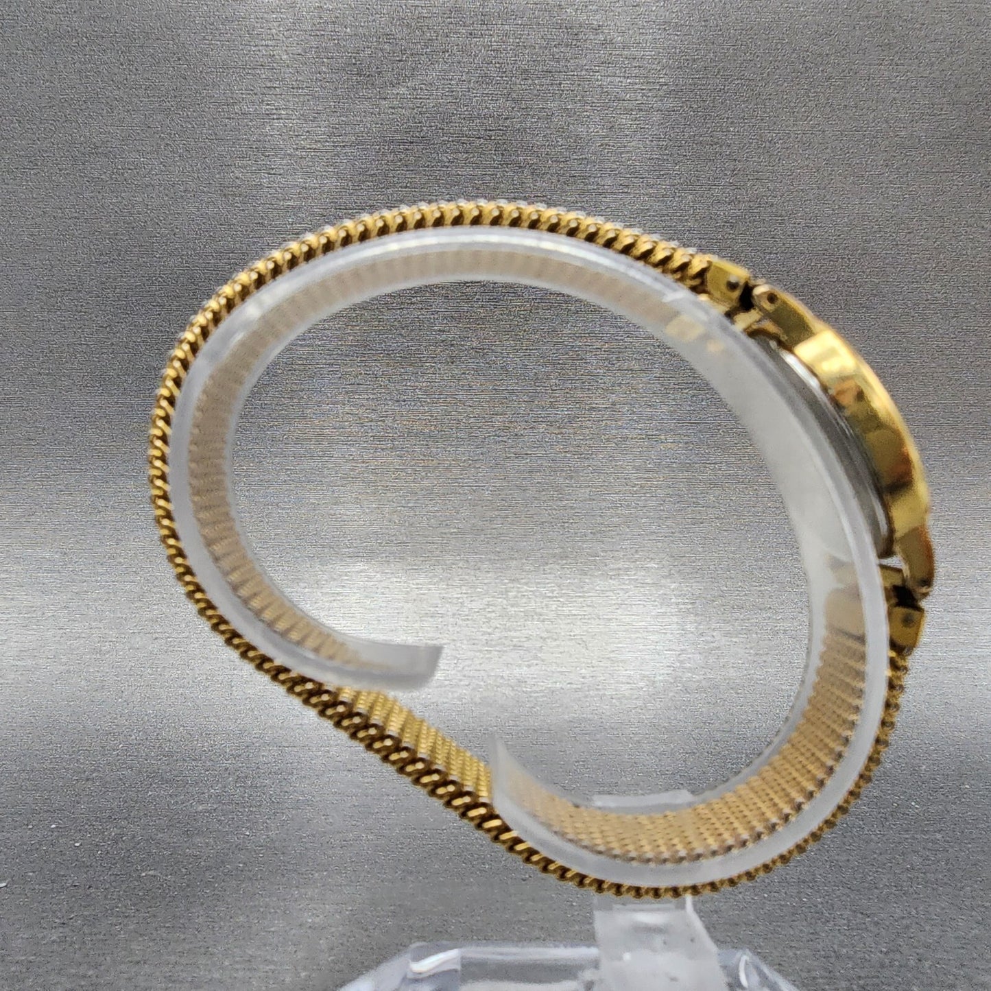 VTG Seiko Watch Women 22mm Champagne Dial Gold Tone Oval 23205290 New Battery8