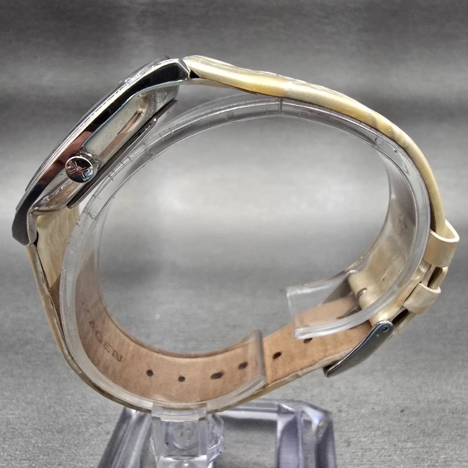 Skagen Watch Women 32mm MOP Dial Silver Tone Gemmed 961SSLW4A New Battery6
