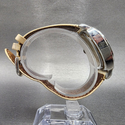 Coach Boyfriend Watch Women 38mm White Dial Steel Case Round New Battery7