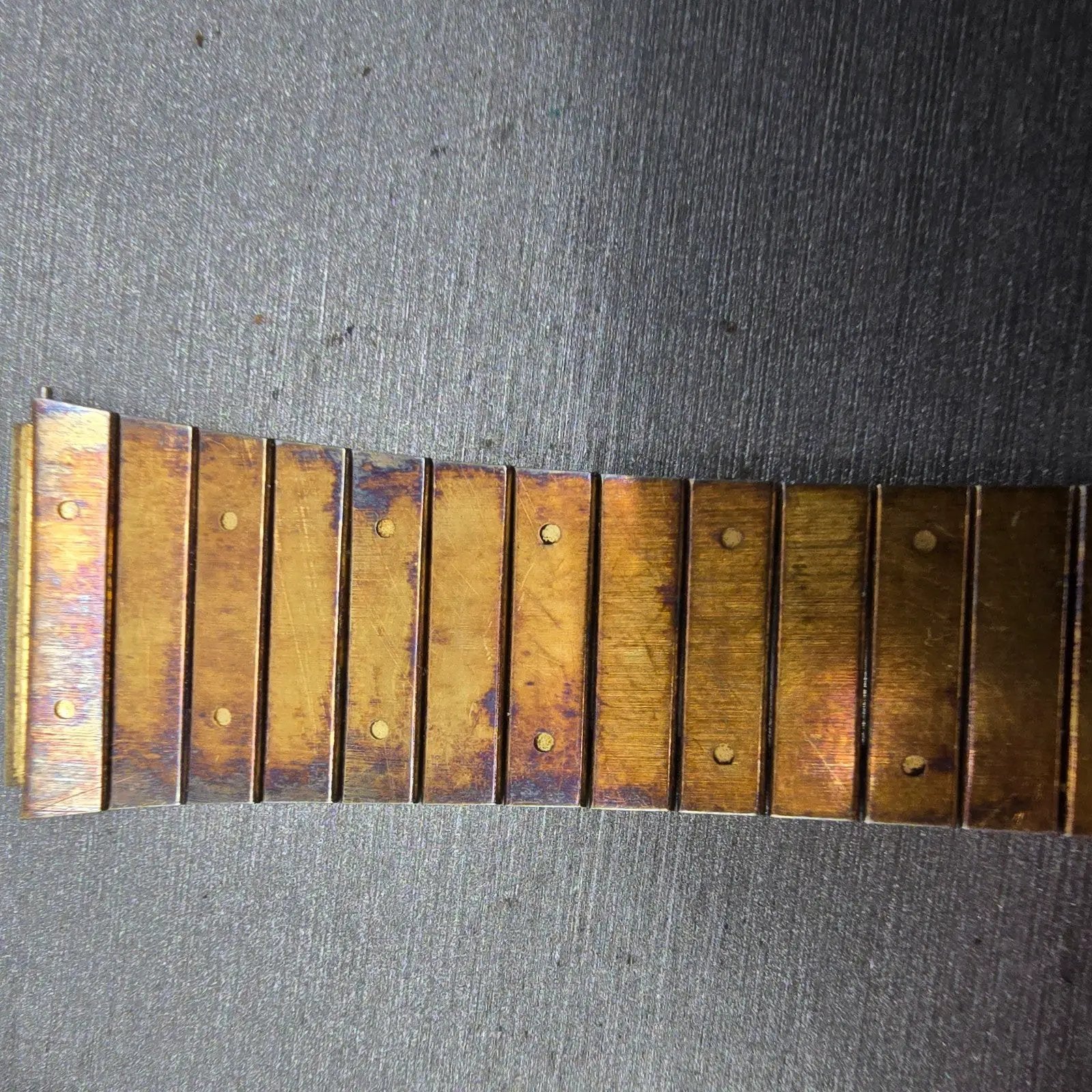 Seiko Bracelet 19mm Stainless Steel Gold Tone READ!!!!!!! Vintage Z4622