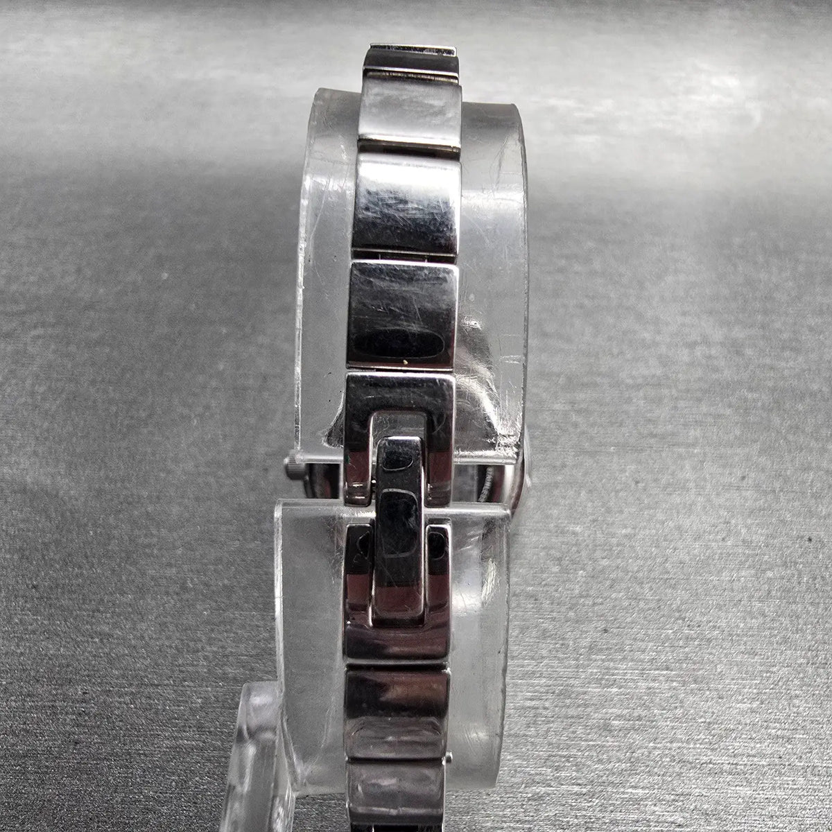 Bulova Harley-Davidson Watch Women 26mm Silver Dial Silver Tone 76L25 New Batt7