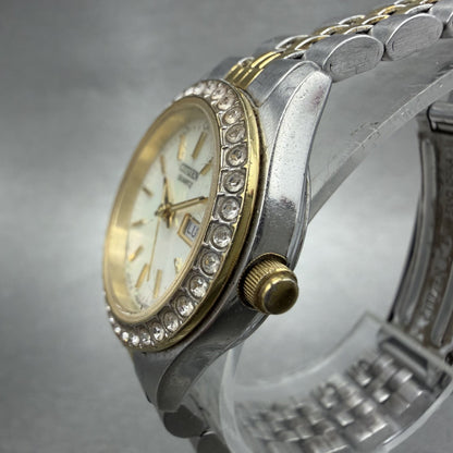 Citizen Watch Women 25mm MOP Dial Two Tone Daydate 1002S04464 New Battery2